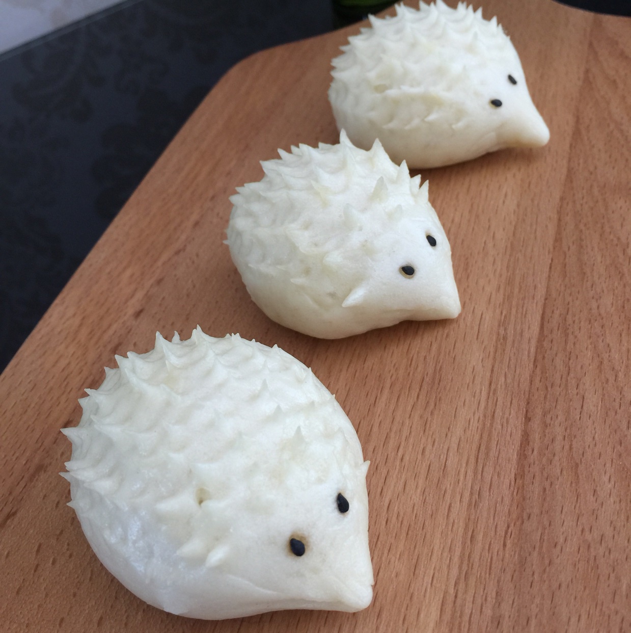 刺猬豆沙包