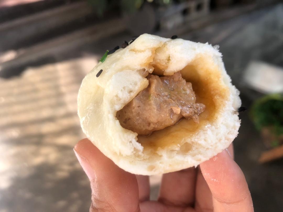 小时候的生煎包