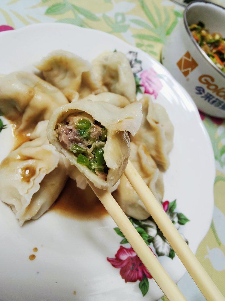 羊肉青椒饺子/锅贴