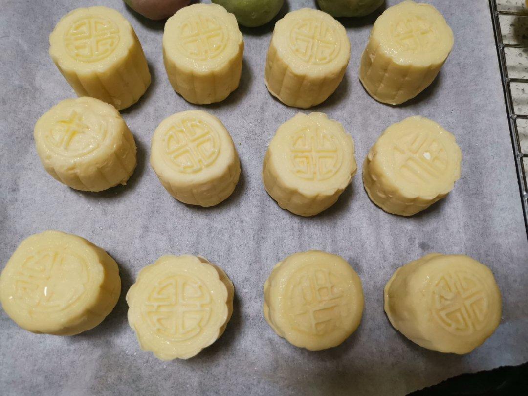 流心奶黄月饼（无吉士粉/转化糖浆版本）【曼食慢语】