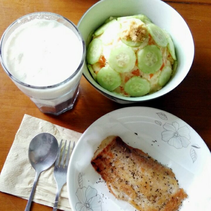 香煎龙利鱼——fit食谱系列