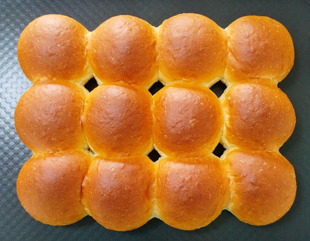 复刻上海火了40年的老面包-白脱小球