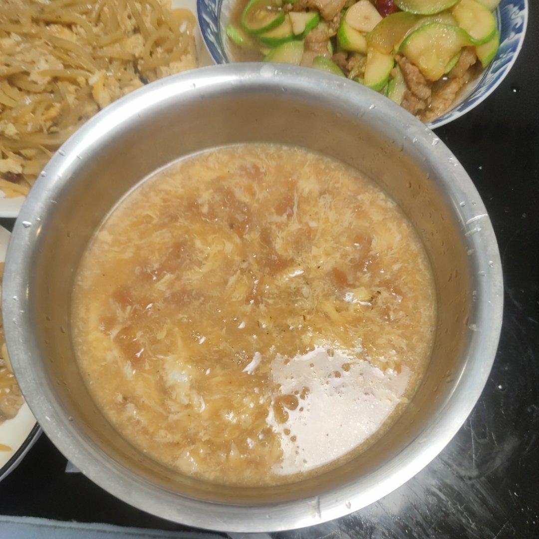 对象连喝三碗‼️西红柿鸡蛋汤