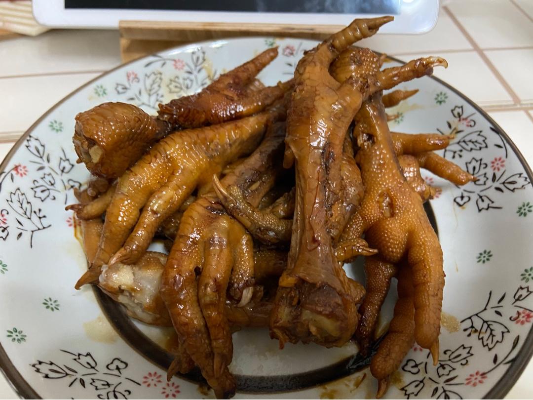 卤鸡爪