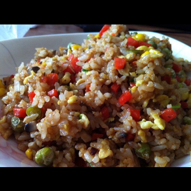 酱油素炒饭