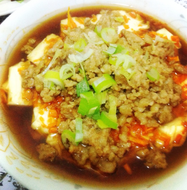 肉末蒸豆腐