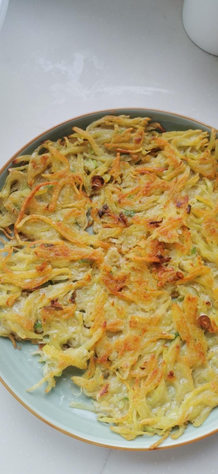香煎土豆丝饼（超简单）
