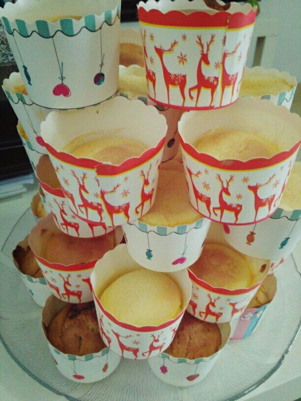 软绵绵戚风纸杯蛋糕