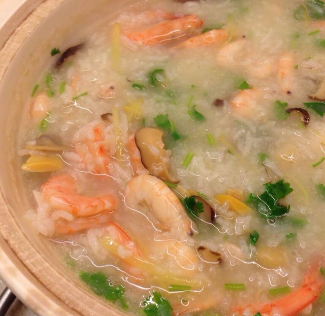 潮汕虾蟹砂锅粥