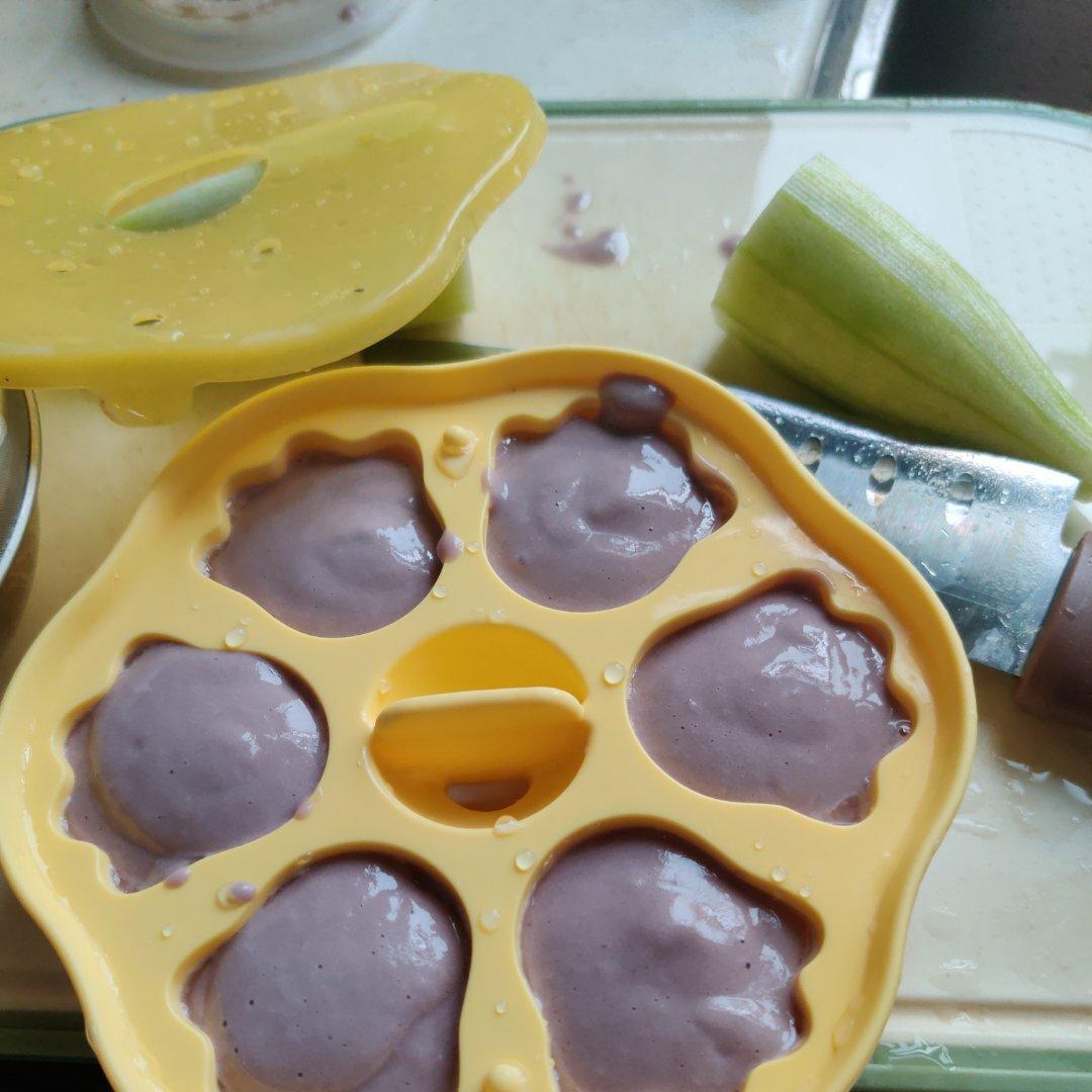宝宝辅食～紫薯蒸糕