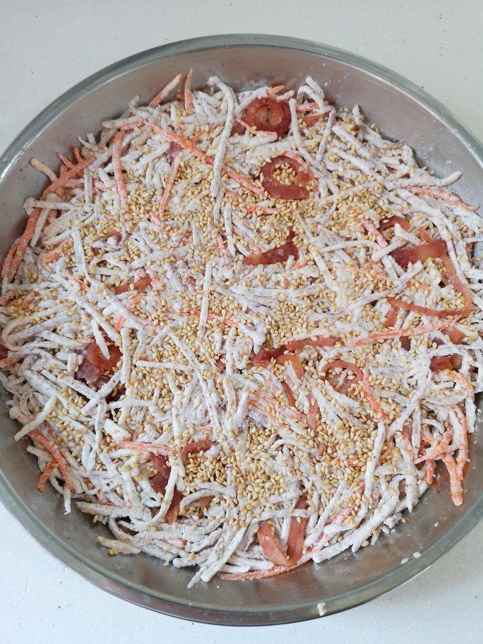 香煎芋丝饼