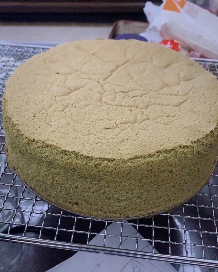 抹茶戚风蛋糕