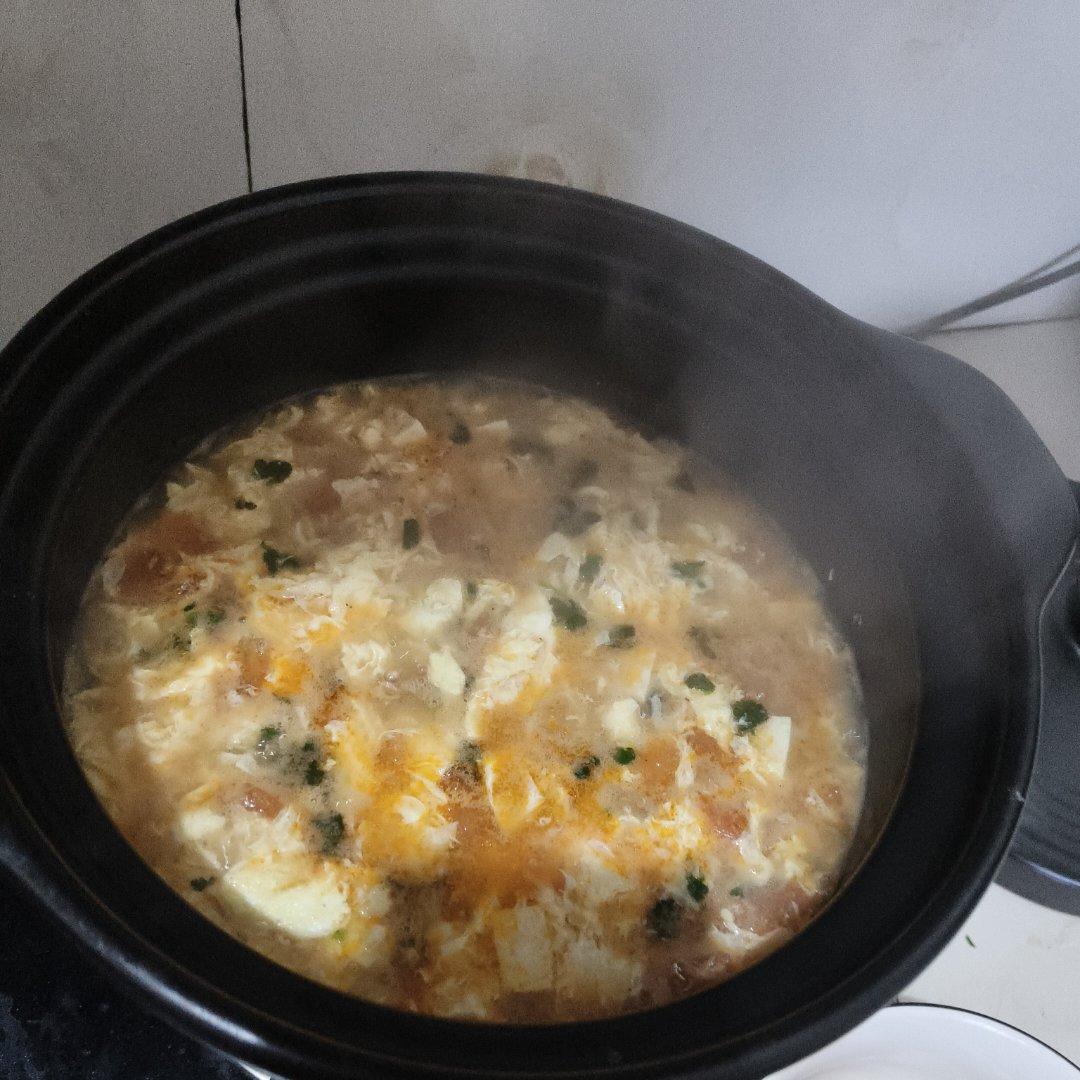酸辣豆腐汤