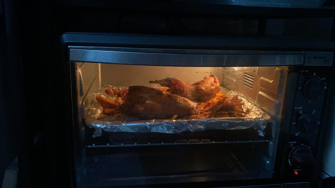 脆皮烤鸡