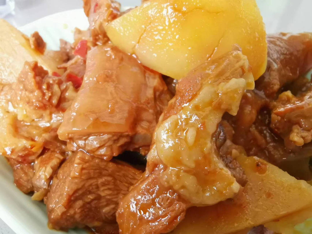 红烧土豆牛腩【9月北鼎电磁炉食谱】