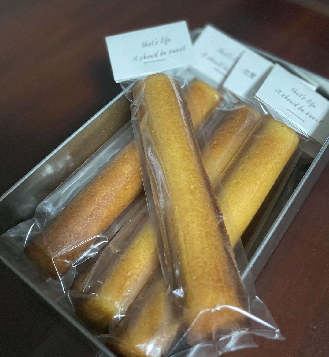 经典原味、巧克力、红茶味雪茄费南雪