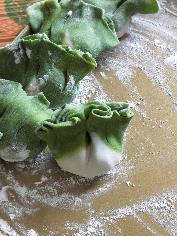 翡翠白玉饺子、白菜（百财）水饺、钱袋💰水饺、
