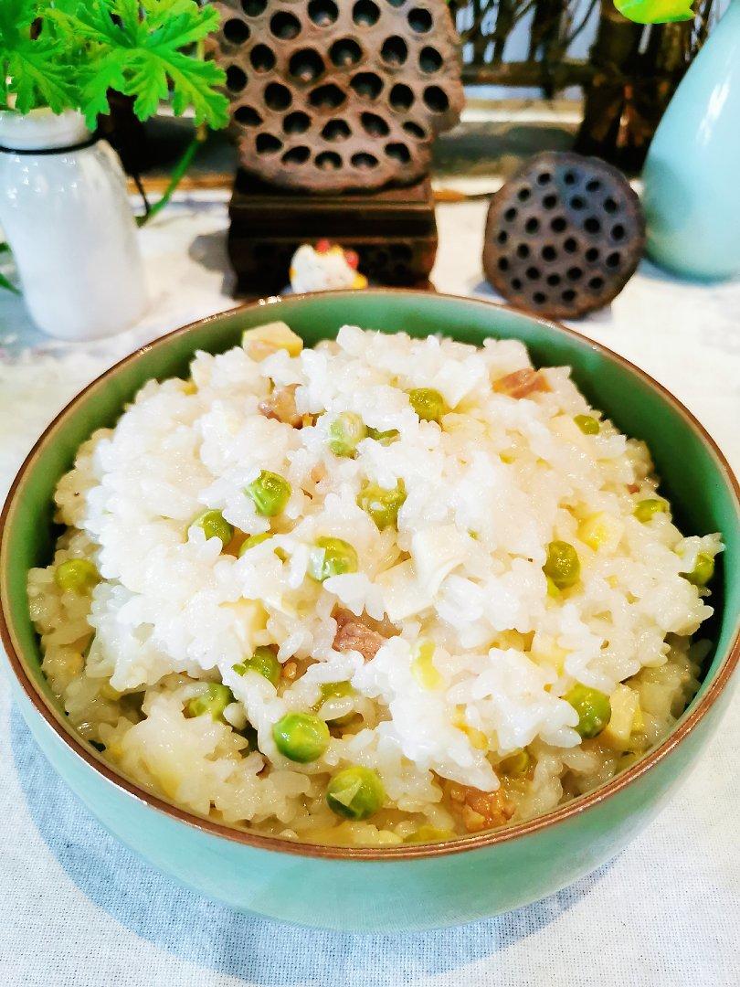 立夏饭之—豌豆糯米饭