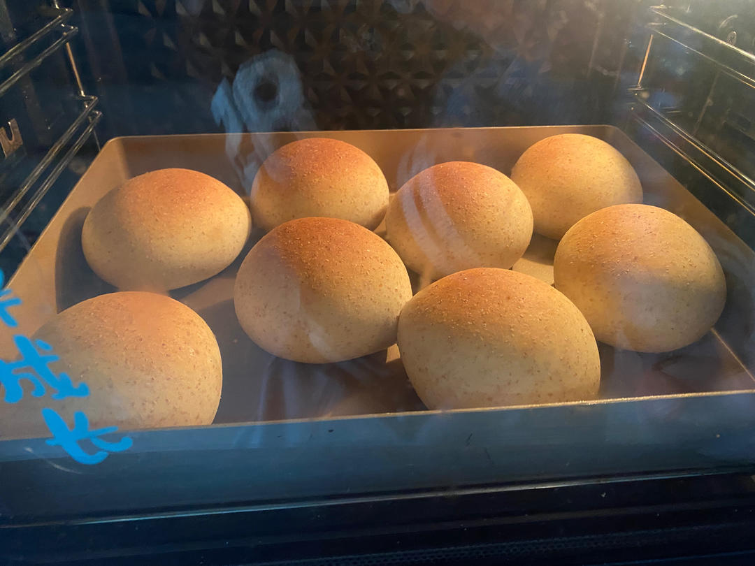 全麦汉堡胚
