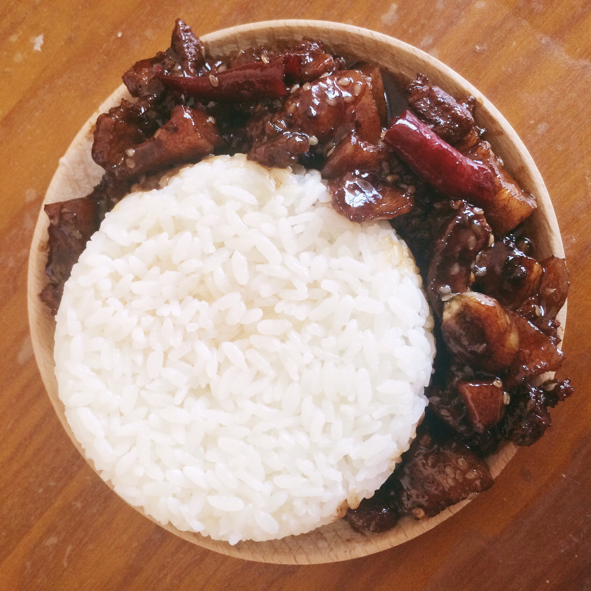 台式卤肉饭