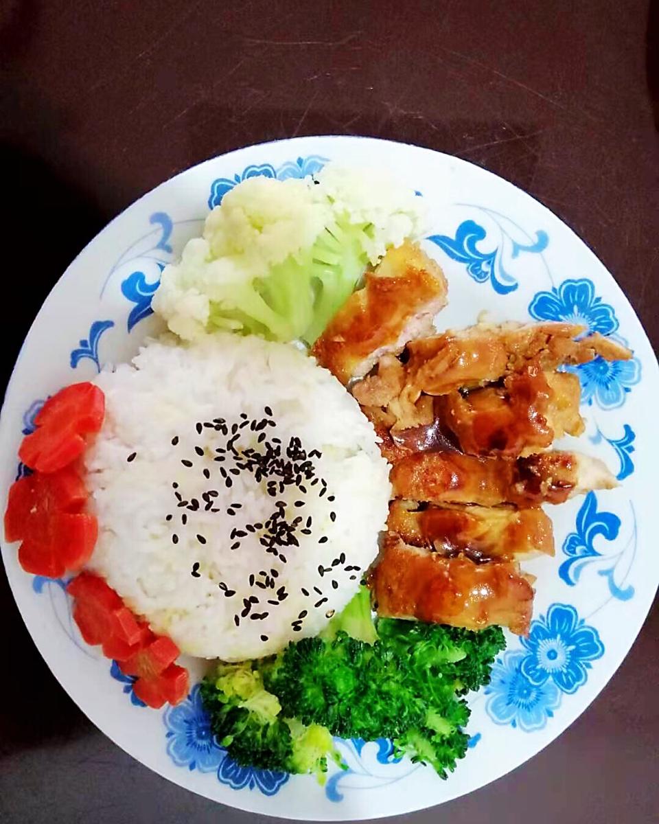 日式照烧鸡排饭