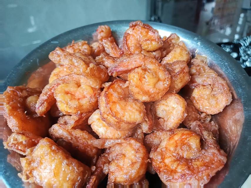 绝对不能错过！好吃到舔盘的椒盐大虾🦐