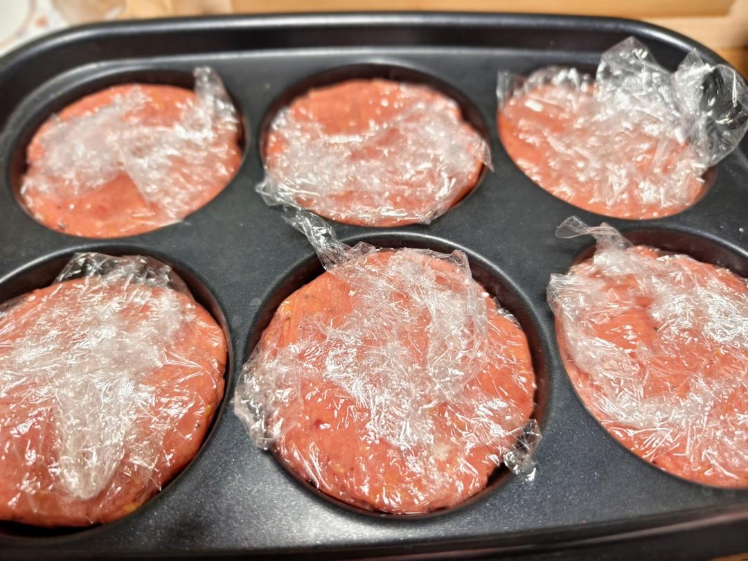 小美版自制汉堡（附牛肉饼制作）