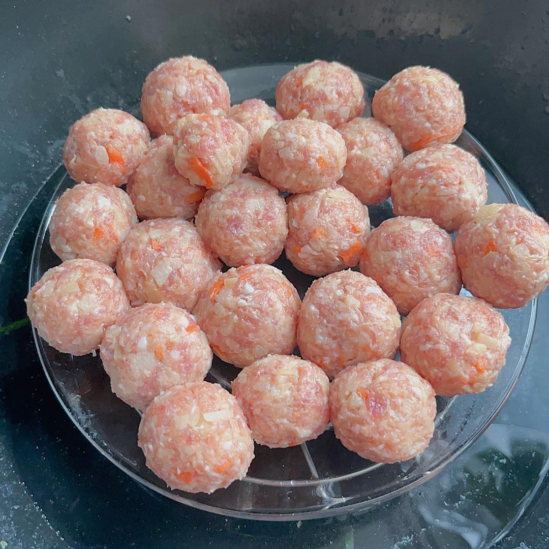 马蹄肉丸冬瓜汤