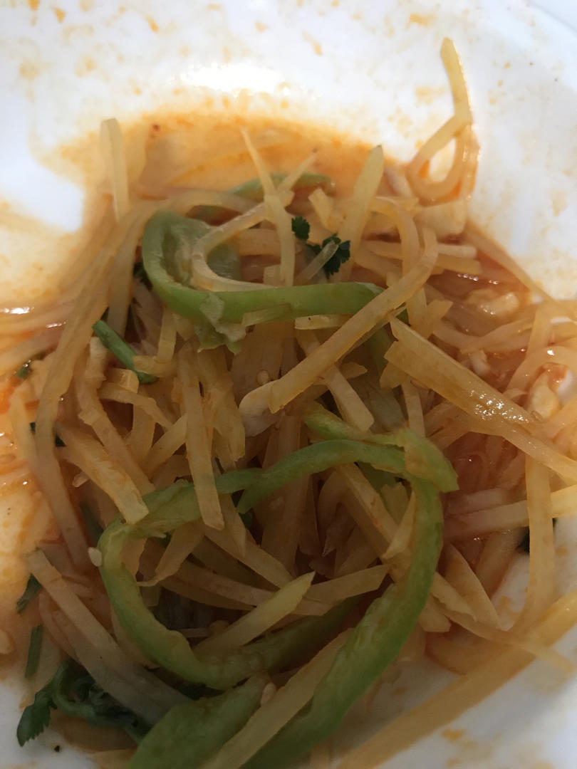 爽口炝拌土豆丝