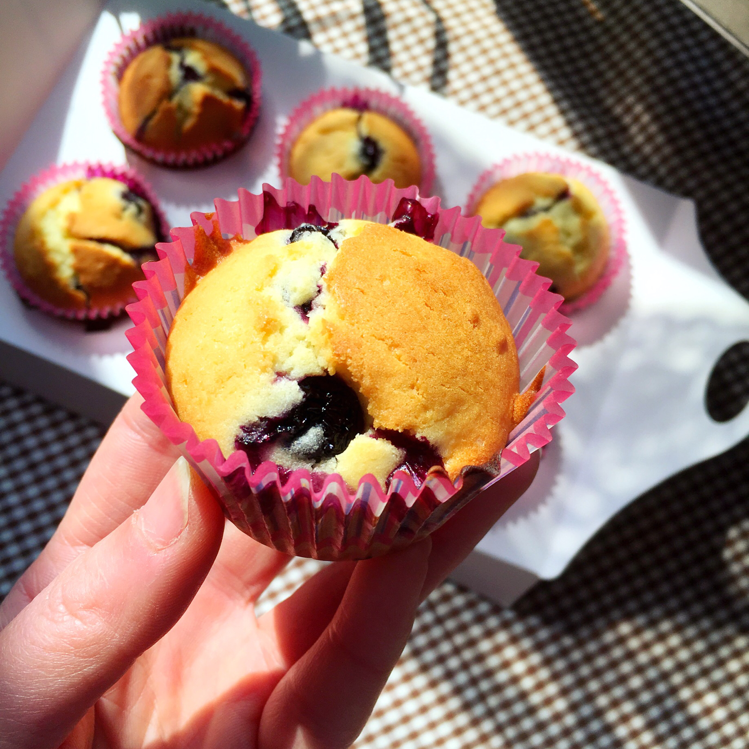 蓝莓玛芬蛋糕 Blueberry Muffin