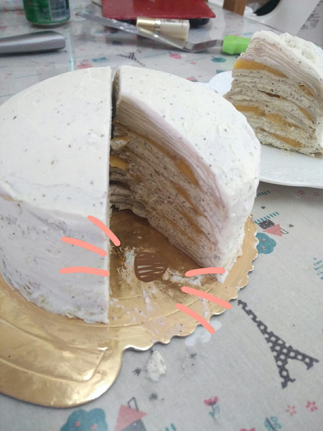 LADY M 伯爵茶千层蛋糕 红茶千层可丽饼