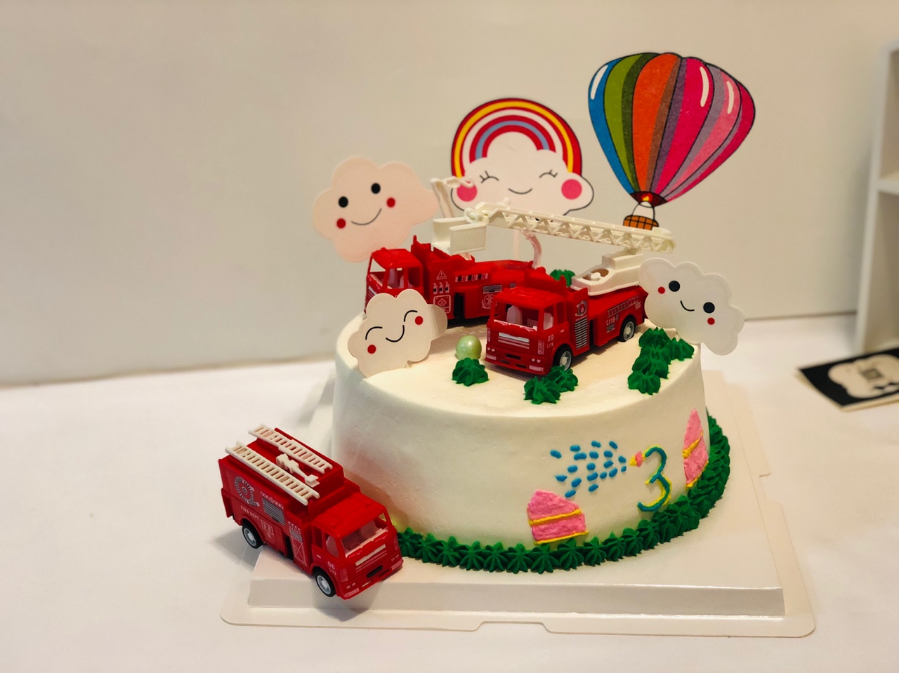 消防车蛋糕