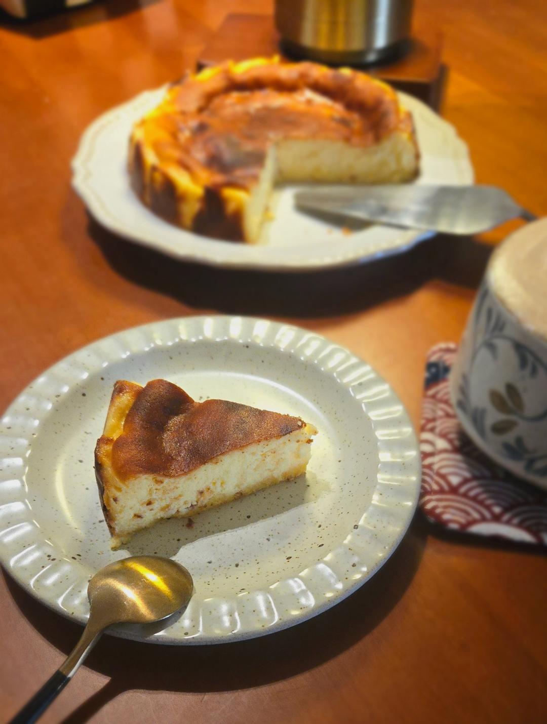 零失败下午茶【巴斯克芝士蛋糕】，附赠草莓果酱秘方