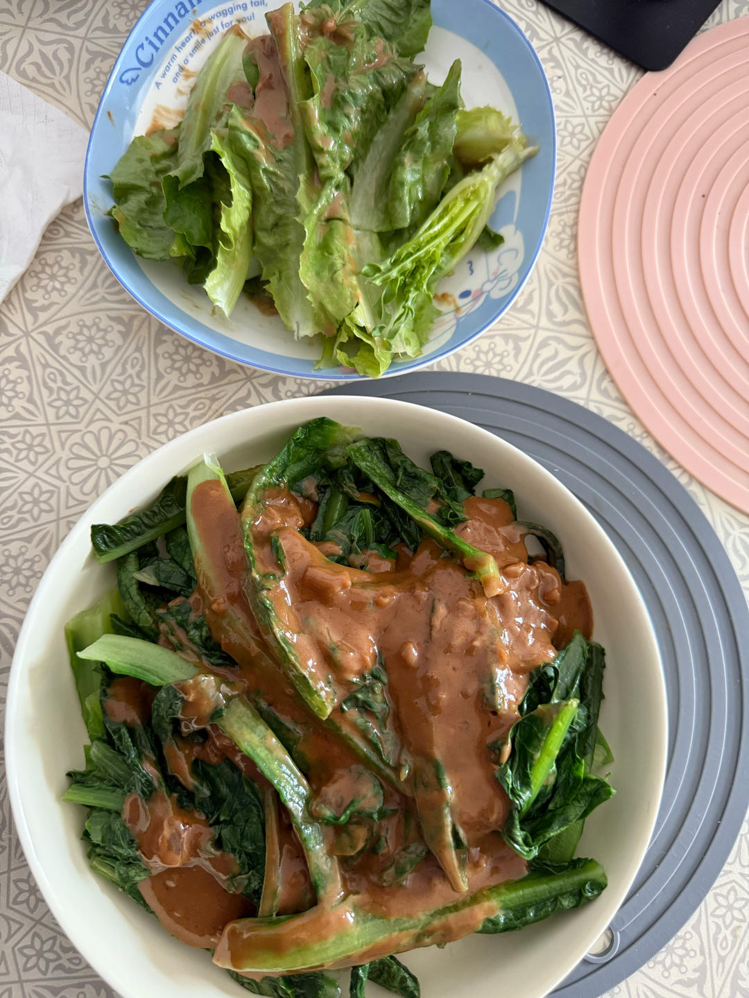 每次做都光盘的麻酱油麦菜