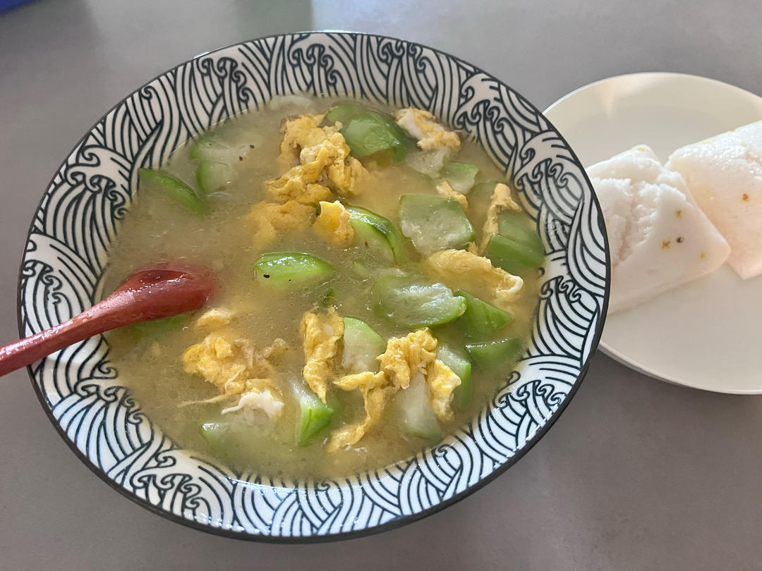 丝瓜鸡蛋汤
