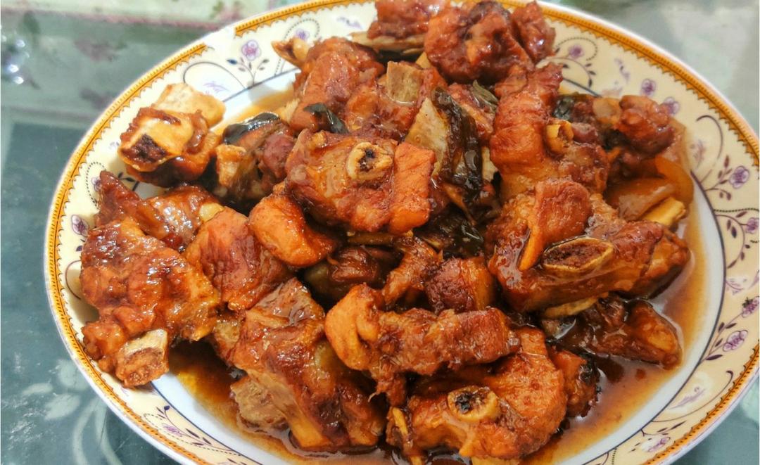 糖醋排骨/糖醋小排（不放油）（12345口诀做出正宗上海本帮）