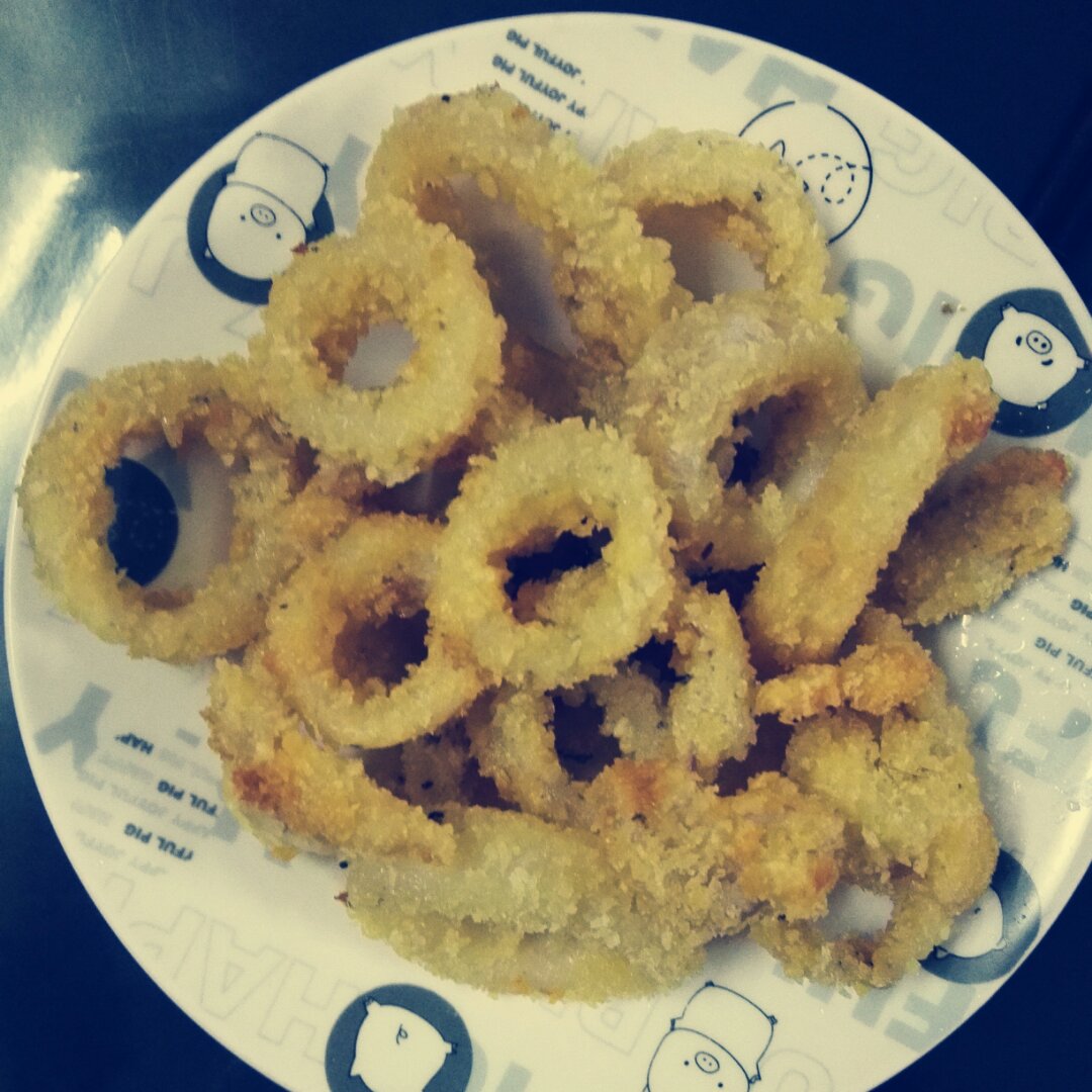 酥炸鱿鱼圈——好吃到停不了口