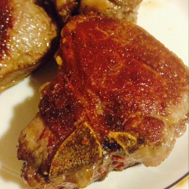 煎羊排