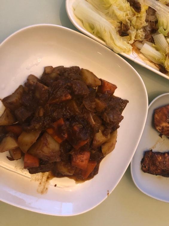 土豆炖牛肉