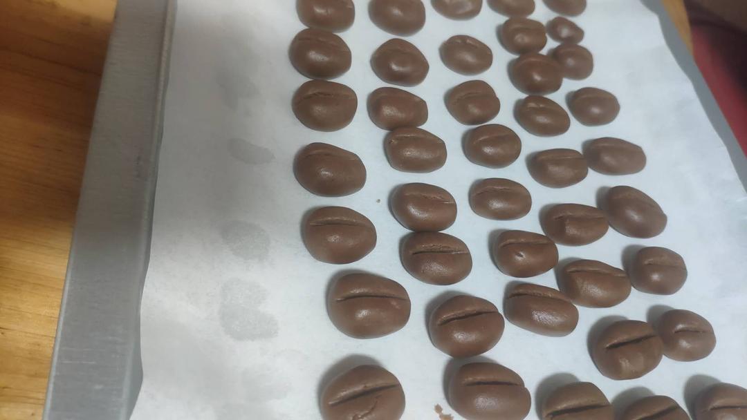 咖啡豆豆饼干