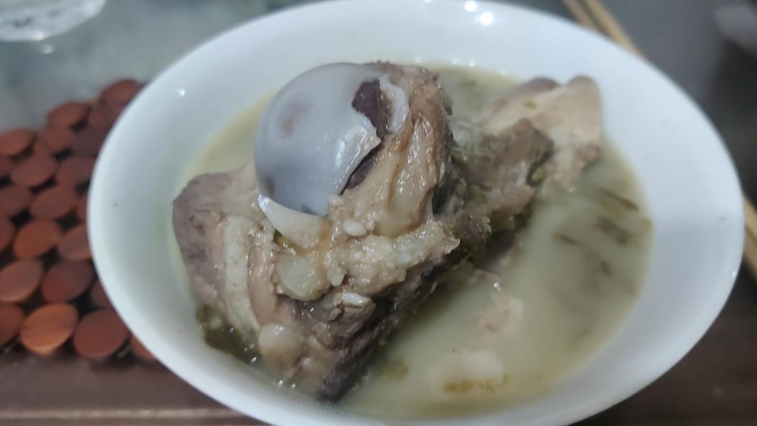 绿豆排骨汤