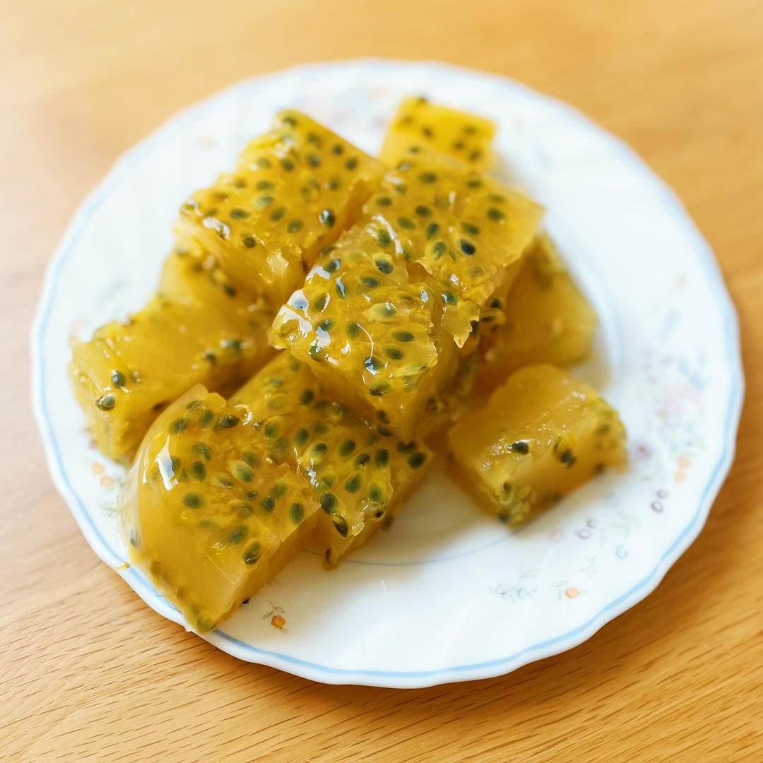 夏日必备❗️清凉解暑❗酸甜可口的百香果果冻