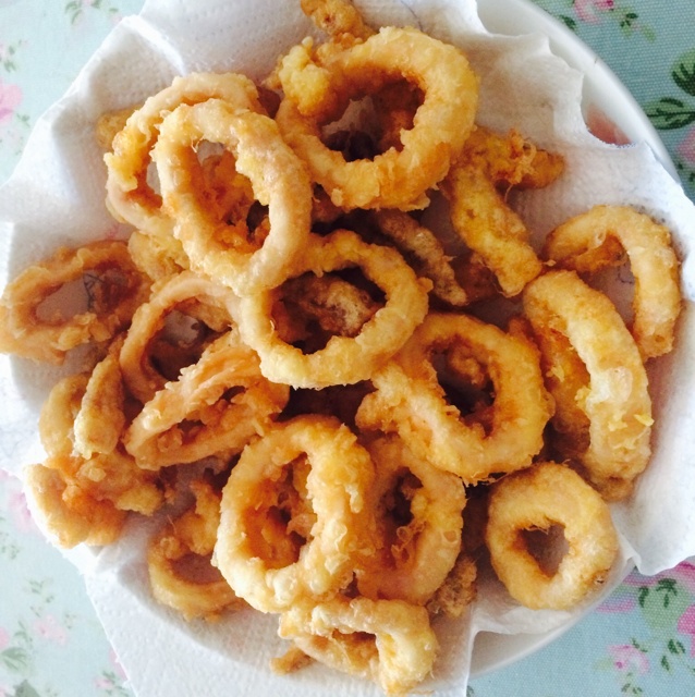 酥炸鱿鱼圈——好吃到停不了口