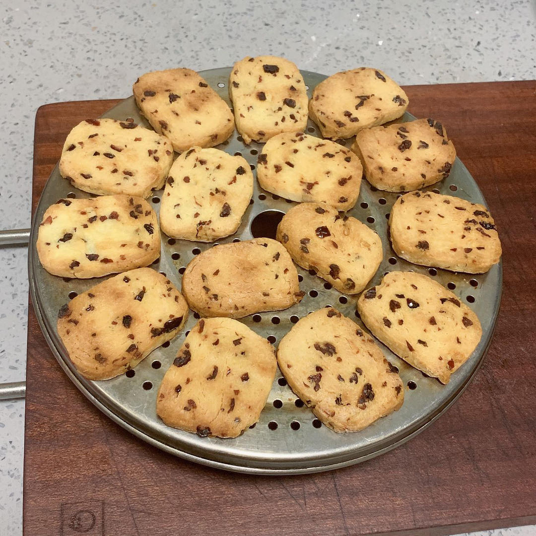 蔓越莓曲奇饼干 最最最简单的黄油饼干