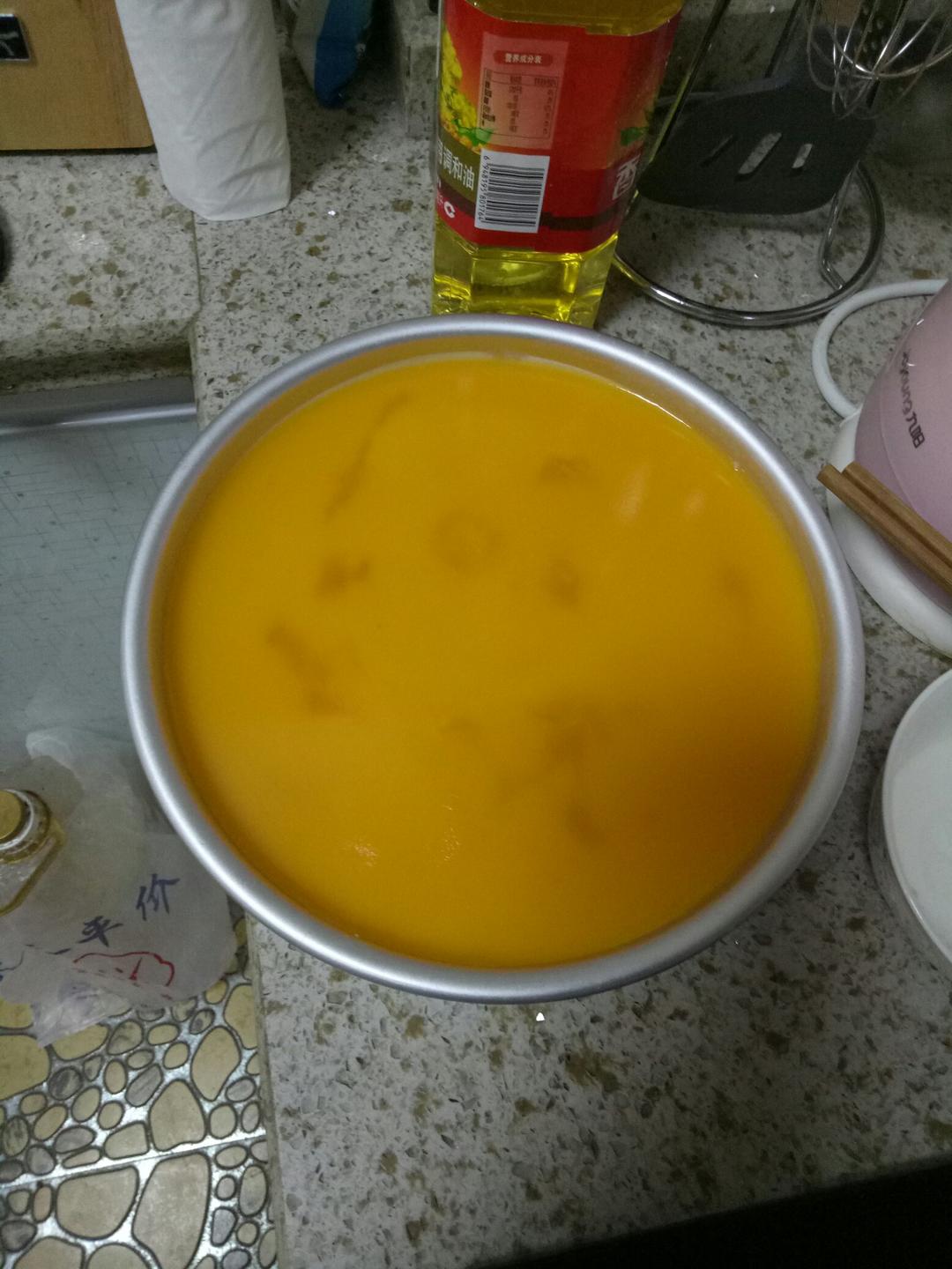 8寸芒果慕斯蛋糕