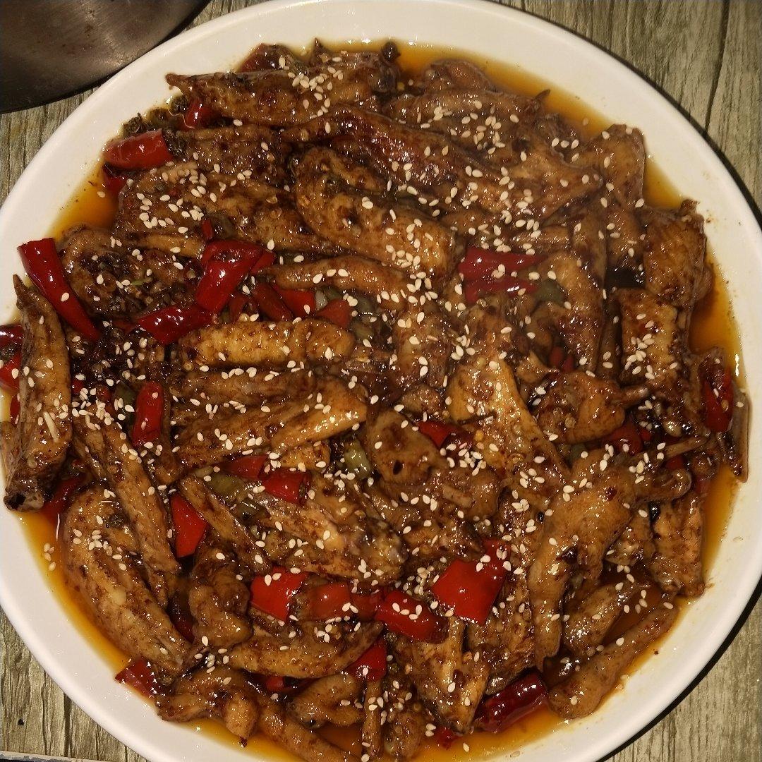 香辣鸡尖