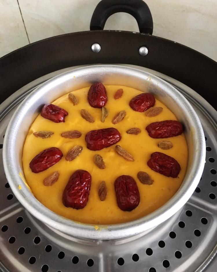 红枣南瓜发糕〔零失败〕