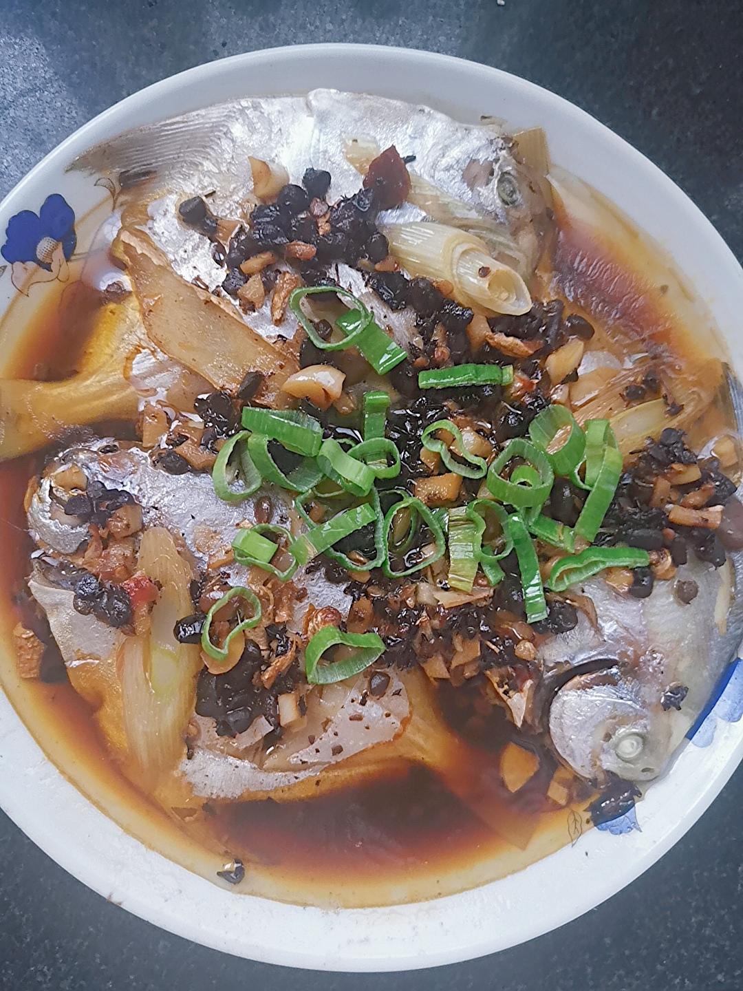 零失败豆豉蒸鲳鱼