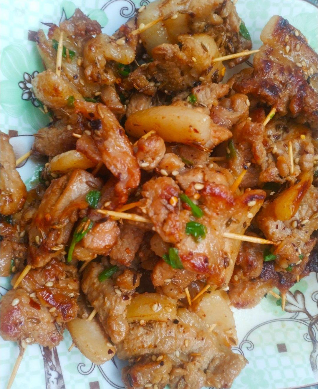 烧烤风味五花肉