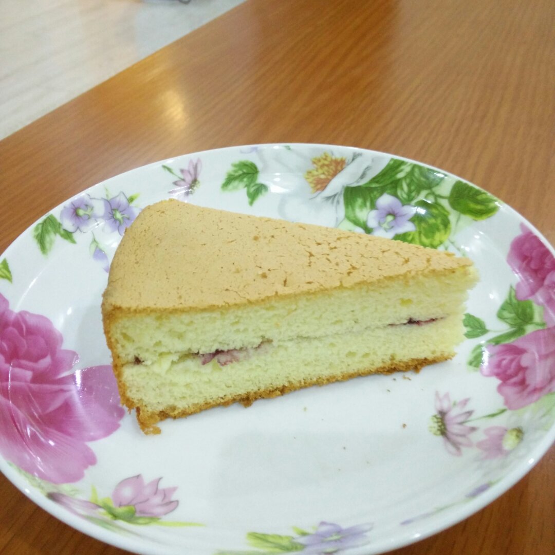 超好记八寸戚风蛋糕（后蛋法）